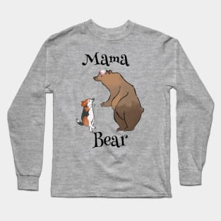 Mama Bear and Baby Beagle Long Sleeve T-Shirt